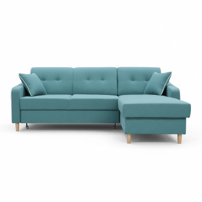 Design Ecksofa Sofa Sina Bettfunktion Couch Polster Sitz Eck Sofas Schlafsofa