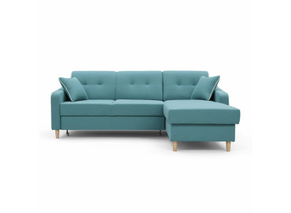 Design Ecksofa Sofa Sina Bettfunktion Couch Polster Sitz Eck Sofas Schlafsofa