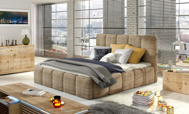Modernes XXL Luxus Design Bett Betten Stil Hotel Doppel Leder 140 160