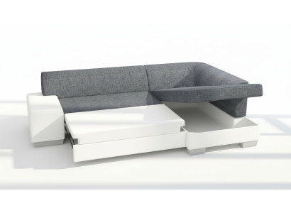 Sofa Wohnlandschaft Wohnzimmer Ecksofa Leder Couch Polster Garnitur