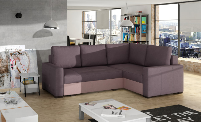Design Ecksofa Schlafsofa Bettfunktion Couch Leder Polster Textil Sofas Neu 1469