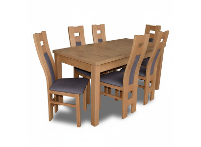 Tische Essgruppe Esszimmer Garnitur Stuhl Set Holz Essgarnituren Tisch