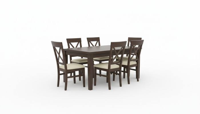 Design Esszimmer Garnitur Stuhl Set Essgarnituren Tische Holz Tisch