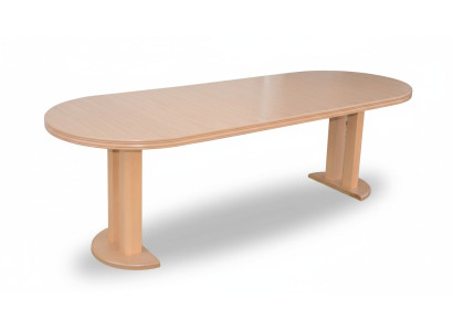 XXL Big Designer Konferenztisch Holztisch Dekor Tische Meeting Esszimmer
