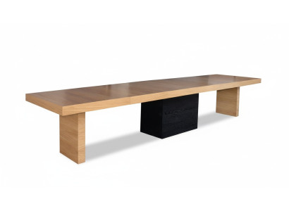 Moderner XXL Büro Konferenztisch Tische Holz Esszimmer Besprechungs