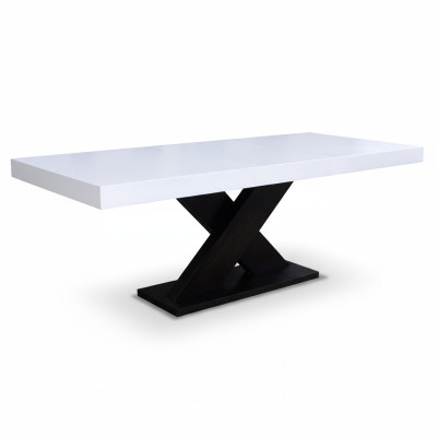 Ausziehbarer Design Holztisch Tisch Ess Wohnzimmer Dekor Holz Tische Massiv