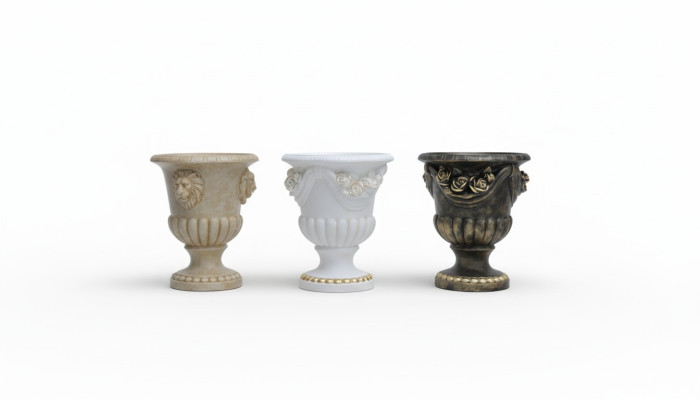XXL Klassische Wohnzimmer Dekoration Antik Stil Vase Deko Vasen Statue 0915 Neu