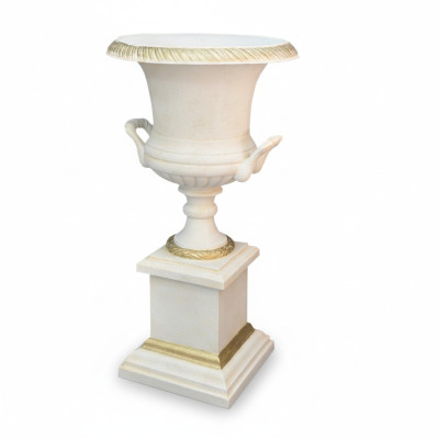 XXL Klassische Wohnzimmer Dekoration Antik Stil Vase Deko Vasen Statue Skulptur