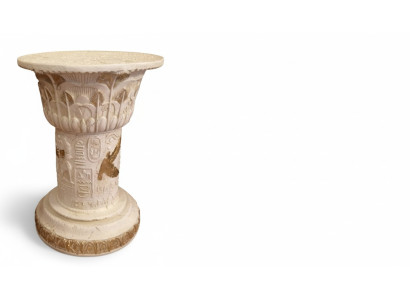 Design Ägyptische Kolumne Dekosäule Säulen Blumensäule Ständer Podest 1047 Neu