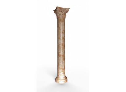 XXL Griechische Säule 300cm Groß Stil Design Säulen Luxus Stützen Antik Stil