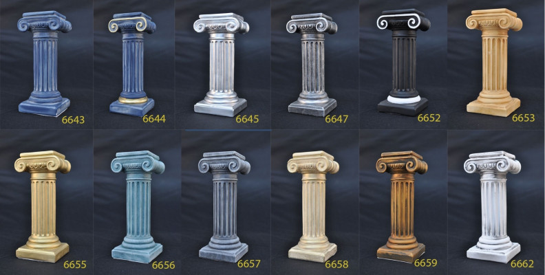 Design Vitrine Regal Glas Säule Vitrinen Regale Dekofiguren Schrank Lampe1835
