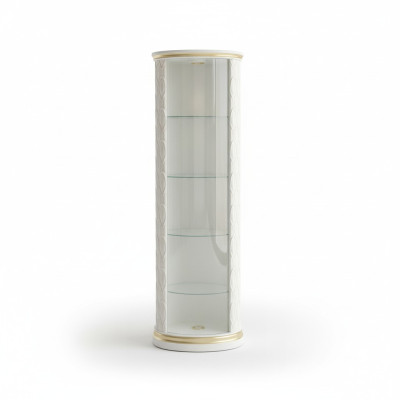 XXL Vitrine Bar Regal Glas Bodenfase Schrank Vitrinen Säule181,5 cm 1883 Neu