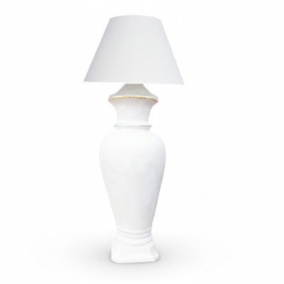 Design Stehleuchte Vase XXL Stand Lampe Lampen Regal Beleuchtet Vitrine 132cm