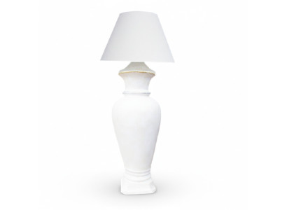 Design Stehleuchte Vase XXL Stand Lampe Lampen Regal Beleuchtet Vitrine 132cm