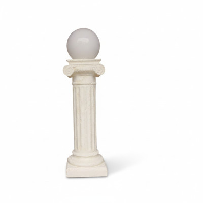 Säule Beleuchtet Dekoration Säulen Lampe Leuchte Figuren Skulptur Skulpturen