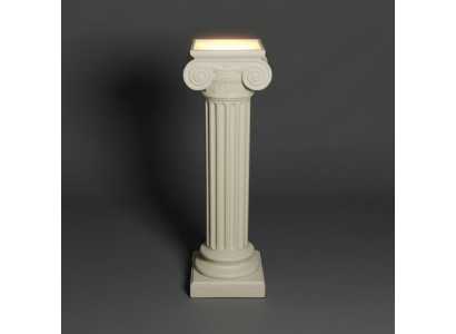 Säule Lampe Steh Leuchte Skulptur Stand Leuchten Figur Skulpturen Säulen Neu!