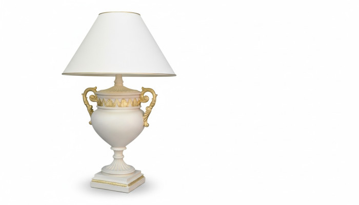 Tischlampe Vase Griffen Vasen XXL 90cm Standleuchte Lampe Tischlampen Leuchten