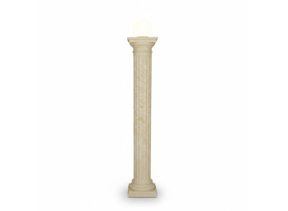 Design Säulenlampe Lampe Leuchte Lampenschirm Dekolampe Säule Stehlampe 6855 Neu