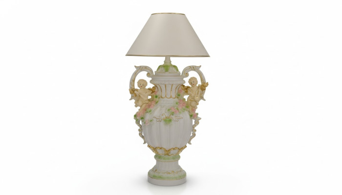XXL 100cm Tisch Leuchte Lampe Nachttisch Lampen Leuchten Stehleuchte Stand Neu