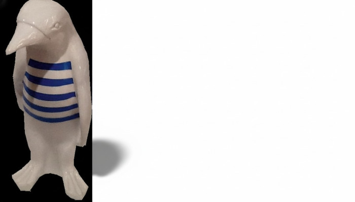 Design Dekoration Pinguin Figur Statue Skulptur Figuren Skulpturen Deko XXL 67cm