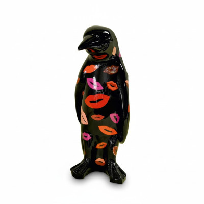 Design Luxus Figur Skulptur Handarbeit Pinguin Tier Skulpturen Figuren XXL 67cm