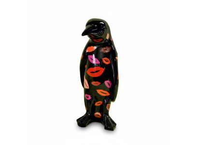 Design Luxus Figur Skulptur Handarbeit Pinguin Tier Skulpturen Figuren XXL 67cm