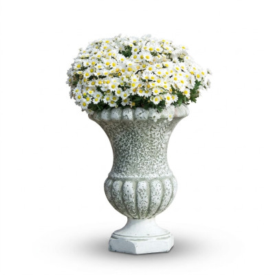 Blumenkübel Gefäss Pflanz Kübel Dekoration Figur Blumentöpfe Garten
