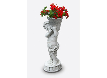 Blumenkübel Pflanz Kübel Dekoration Figur Vasen Blumentöpfe Garten Natur
