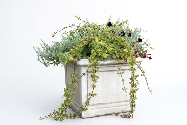 Blumenkübel Pflanz Kübel Dekoration Figur Vasen Garten Natur Blumentöpfe