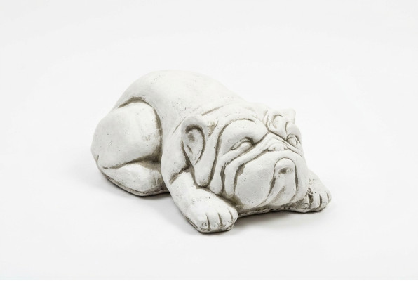 Garten Dekoration Hund Statue Skulptur Figuren Skulpturen Designer