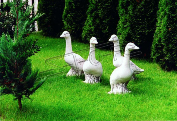Garten Dekoration Ente Statue Skulptur Figuren Skulpturen Designer