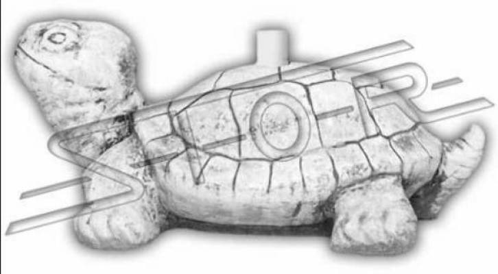 Garten Deko Schildkröte Statue Skulptur Figuren Skulpturen Design