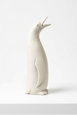 Garten Deko Pinguin Statue Skulptur Figuren Skulpturen Designer Figur