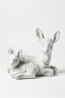Garten Dekoration Bambi Terrasse Stein Figuren Figur Dekorative Statue