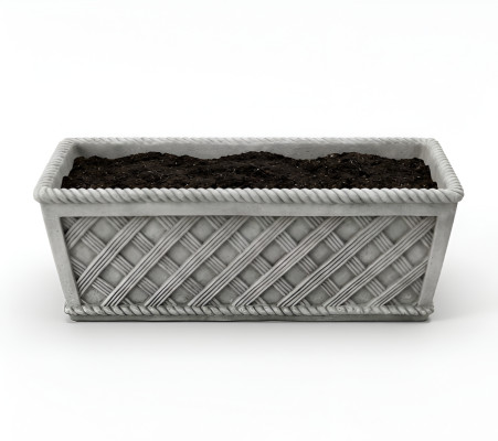Blumentöpfe Kasten Topf Blumen Töpfe Dekorative XXL Beton Garten Terrasse