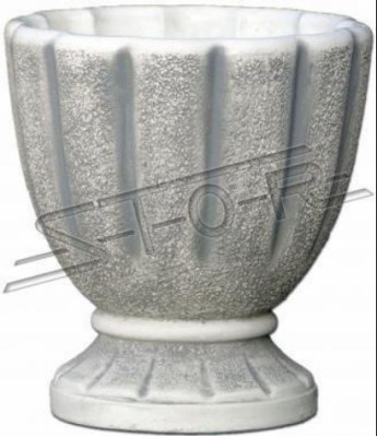 Design Blumentopf Deko Top Planz Kübel Gefäß Töpfe Figur Gesicht Skulptur