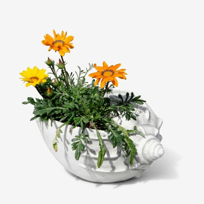 Design Blumentopf Top Planz Kübel Dekorative Gefäß Töpfe Figur Gesicht