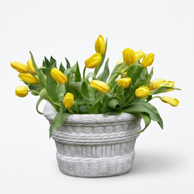 Design Blumentopf Top Dekorative Planz Kübel Gefäß Töpfe Figur Gesicht