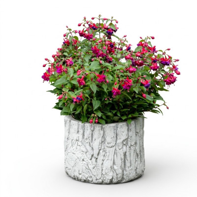 Blumenkübel Pflanz Kübel Natur Dekoration Vasen Garten Figur Blumentöpfe