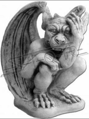 Figur Skulptur Drachen Kind Garten Skulpturen Figuren Dekorative Statuen
