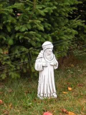 Garten Dekoration Mönch Statue Skulptur Figuren Skulpturen Designer