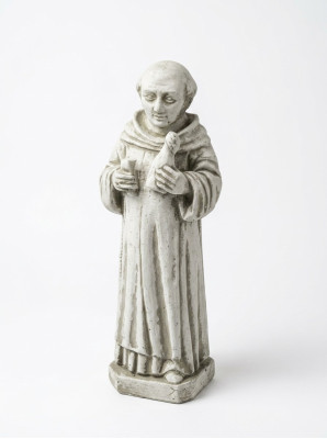 Garten Dekoration Mönch Statue Skulptur Figuren Skulpturen Designer