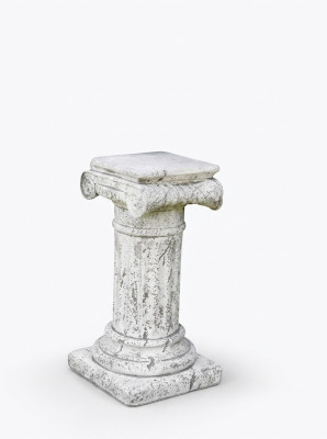 Dekoration Säule Säulen Stein Antik Stil Römische Dekor Weiß Ständer Sockel