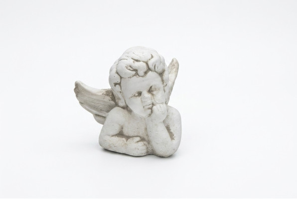 Engel 18cm Skulptur Design Figur Statue Garten Figuren Dekorative Statuen