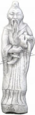 Chinesischer Konfuzius Figur Statue Figuren Skulptur Garten