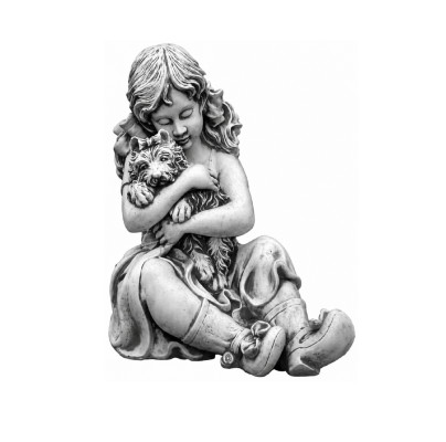 42cm Deko Skulptur Design Figur Statue Garten Figuren Statuen