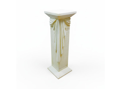 Design Säulenlampe mit Schärpe Leuchte Lampe Decolampe Beleuchtung 6866 Neu