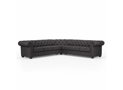 Chesterfield Ecksofa Wohnlandschaft Sofa Couchen Polster Ecke Couch Sofas  Neu