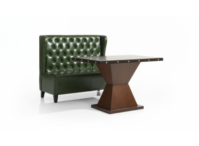 Chesterfield Sofa Bank Couch Sitzbank Grün Wartezimmer Wohnzimmer Büro Sofas Neu