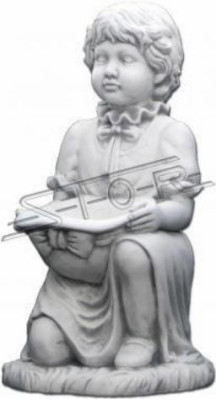 Kind Figur Skulptur Figuren Statue Figur Deko Design Garten Dekoration Terrasse